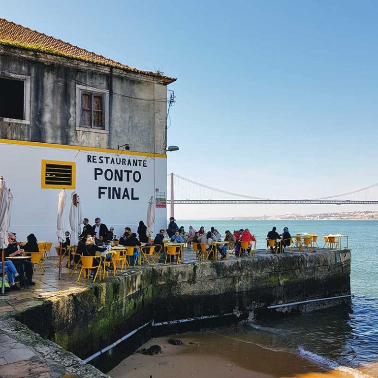 Ponto Final restaurant, Lisbon