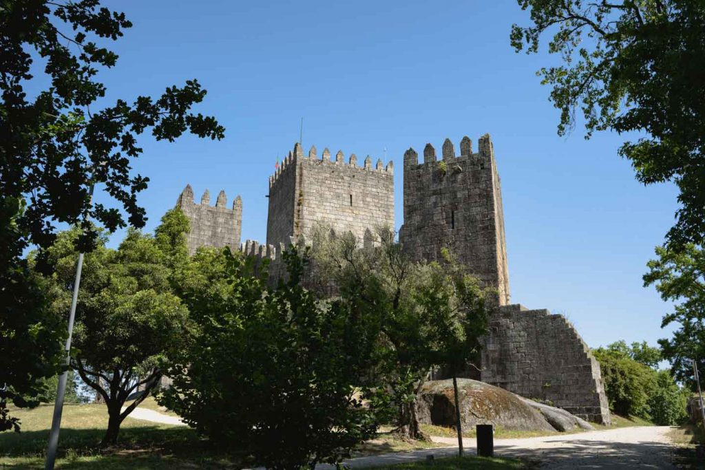 Guimaraes castle is worth seeing