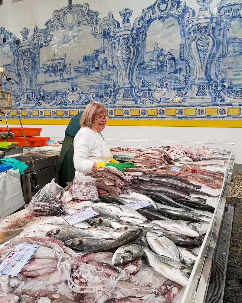 Fish market, Setubal, Portugal