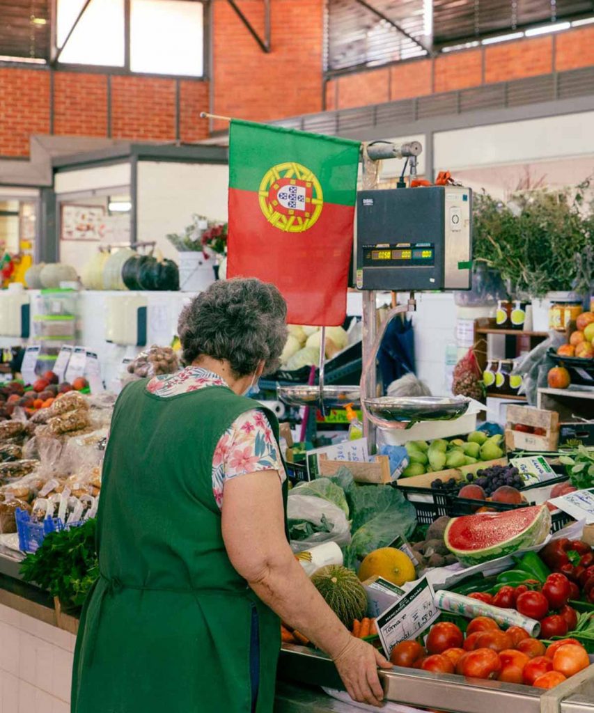 Olhao mercado, Algarve, Portugal