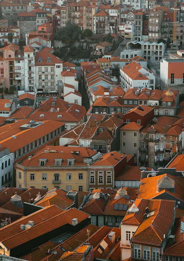 Sé Cathedral do Porto view