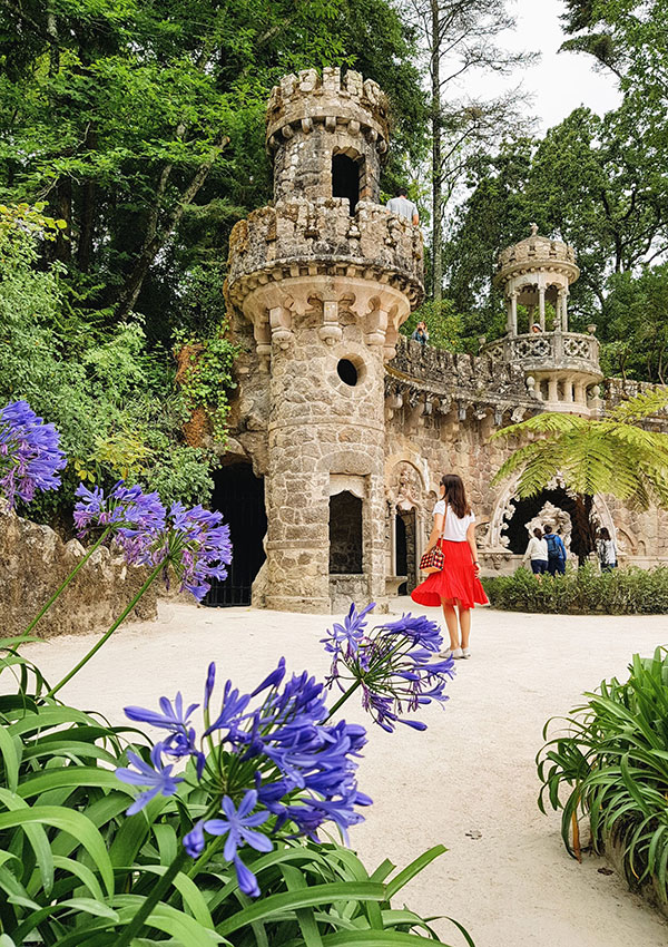 Sintra is one of the most beautiful villages in Portugal. This is QUinta da Regaleira