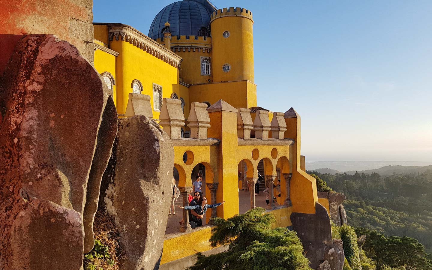 Exploring & Eating in Sintra, Portugal! Day Trip from Lisbon! Best