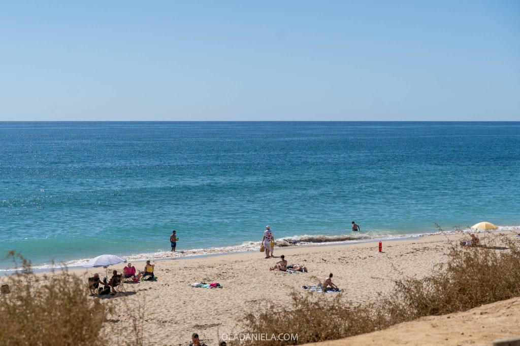 Porto de Mós beach in Lagos, ALgarve