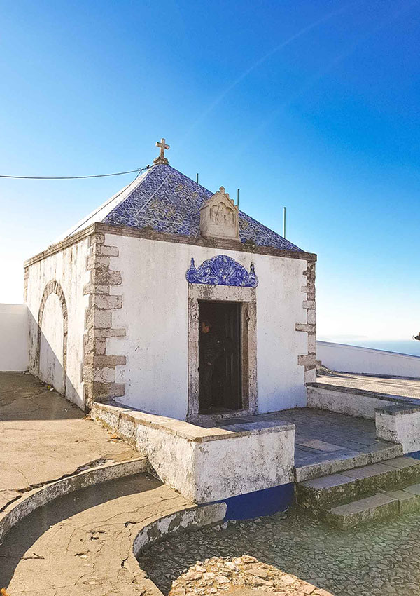 Azulejos of Nazare's Ermida da Memoria