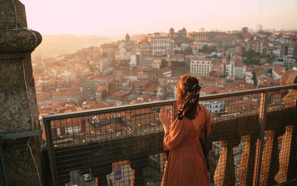 Sé Cathedral do Porto is Porto's best sunset spot