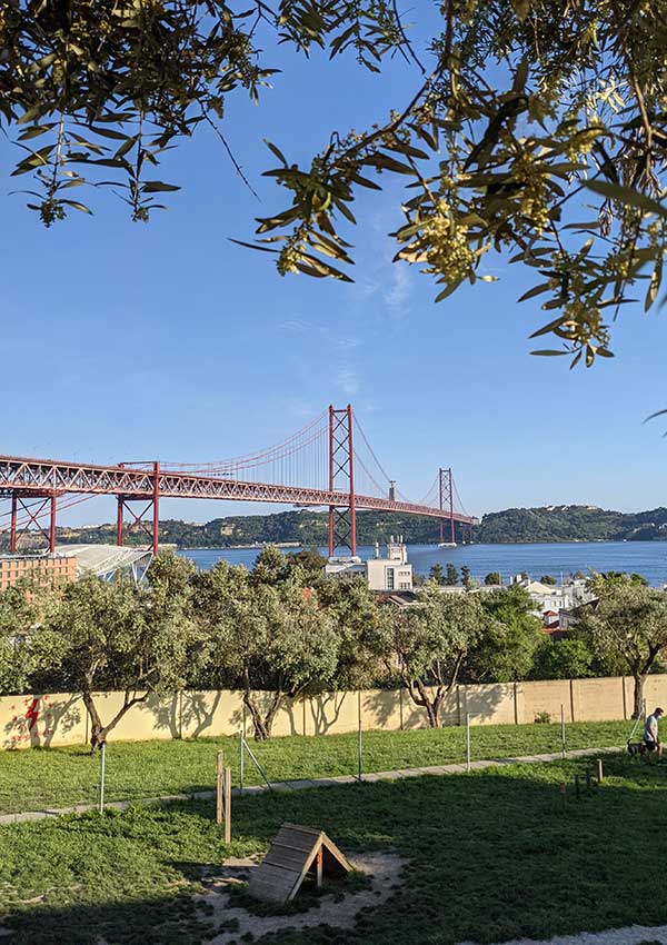 Miradouo de Santo Amaro is the best secret views in Lisbon