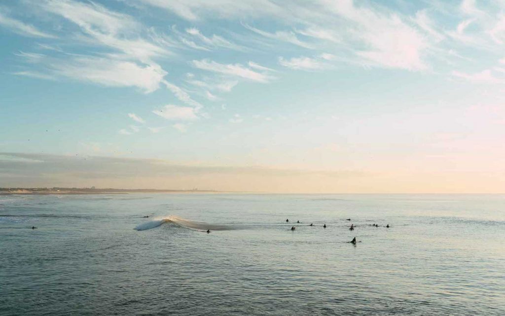 Figueira da Foz beach surf breaks