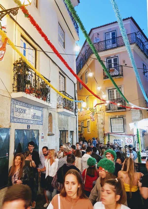 Lisbon Sardine Festival June parties