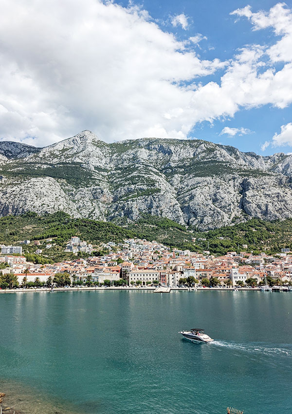 Views of Makarska, Croatia