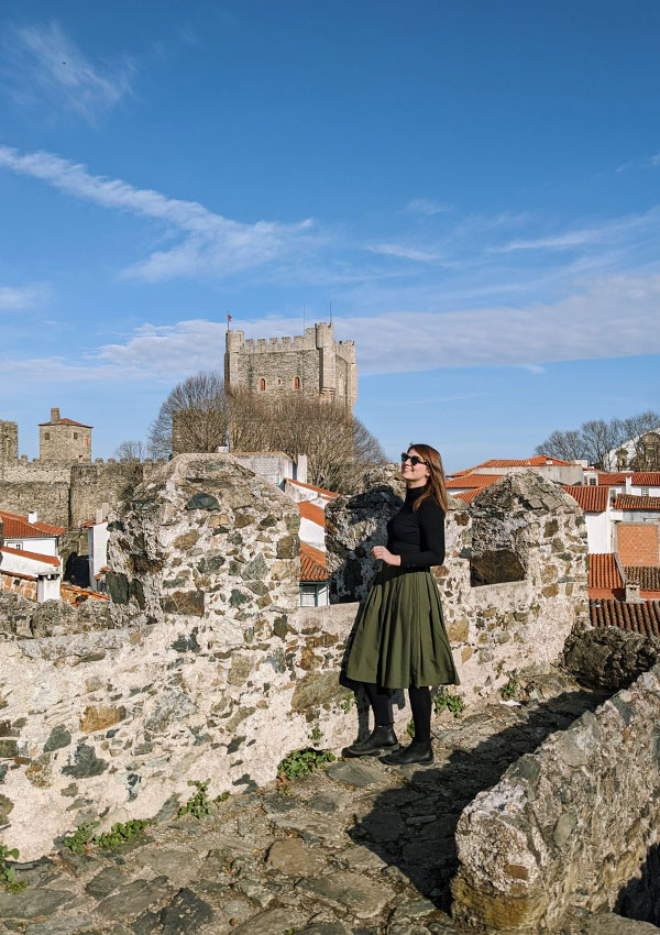 Bragança castle, north of Portugal