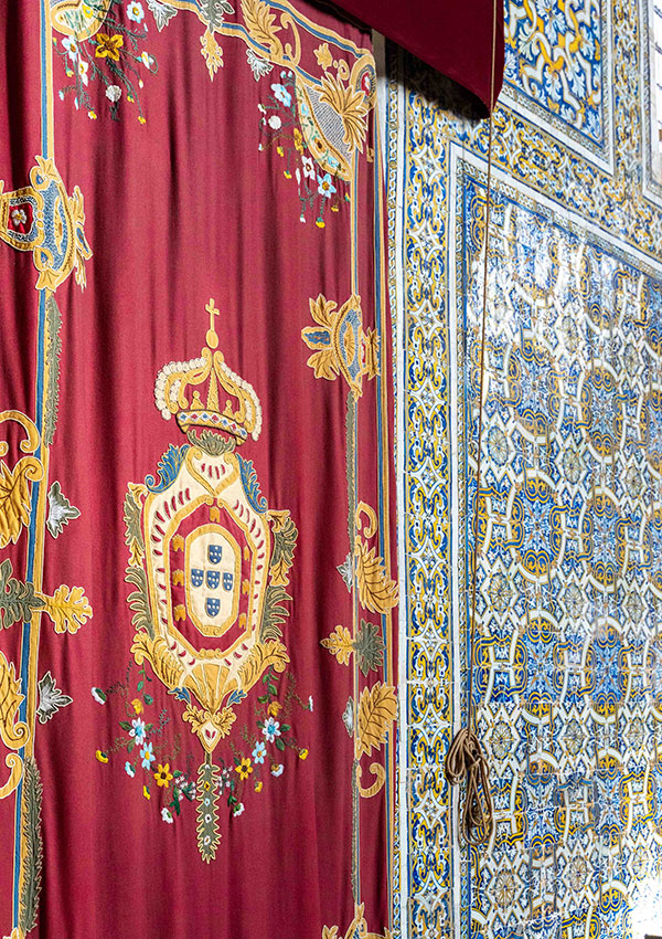Azulejos of Capela de São Miguel - University of Coimbra