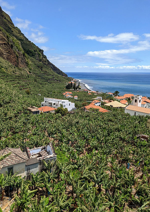 Madalena do Mar on Madeira Island is one of the most beautiful villages in Portugal