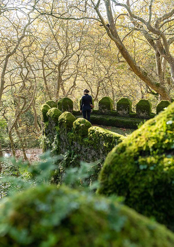 Castelo dos Mouros or the Moorish Castle is a beautiful site in Sintra