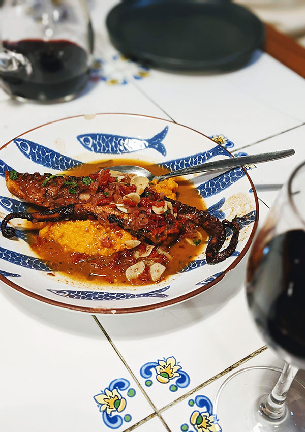 Sal grosso serves one of the best octopus dishes in Lisbon