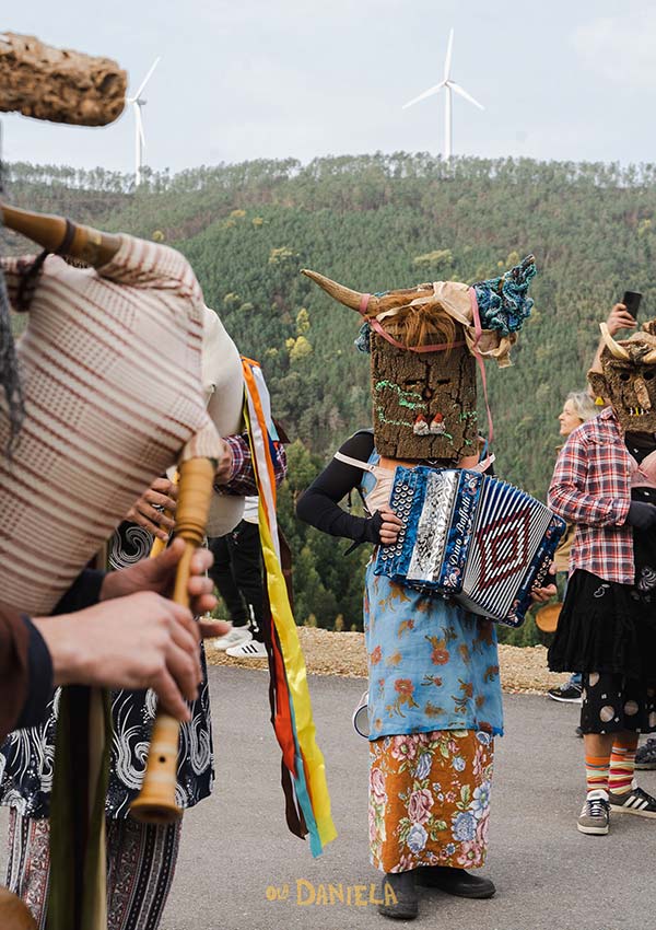 Podence Portugal Mar 2022 Cours L'ancien Carnaval Tenu Dans