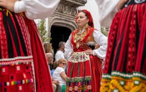 Women in Trajes de Lavradeira – Farmer’s Costume at the Festa Romaria d'Agonia in Viana do Castelo