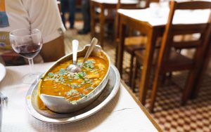 The cuttlefish stew at O Cantinho do Alfredo, a Lisbon tasca stuck back in time.