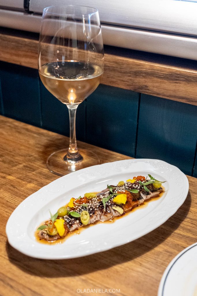 Xarda or horse mackerel at O Testo in Santiago de Compostela, Galicia