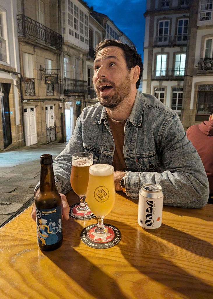 Xuntanza is a craft beer bar in Galicia, Spain with great tapas