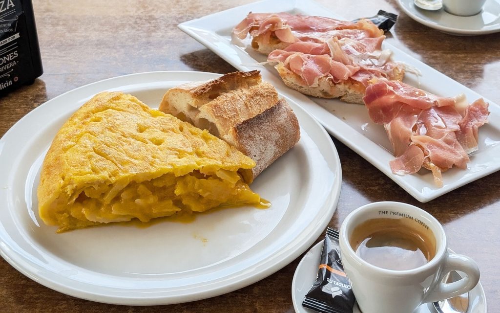 Narinos in Santiago de Compostela, Galicia, Spain, serves one of the best tortillas in the city