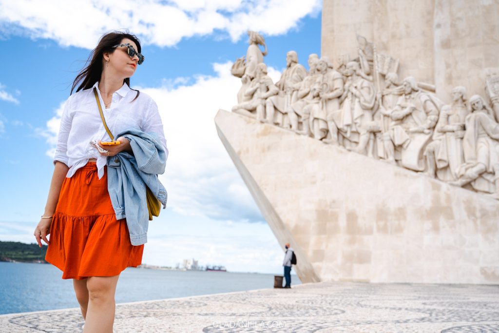 The Discoveries Monument or Padrão de Descobrimentos in Belém, Lisbon